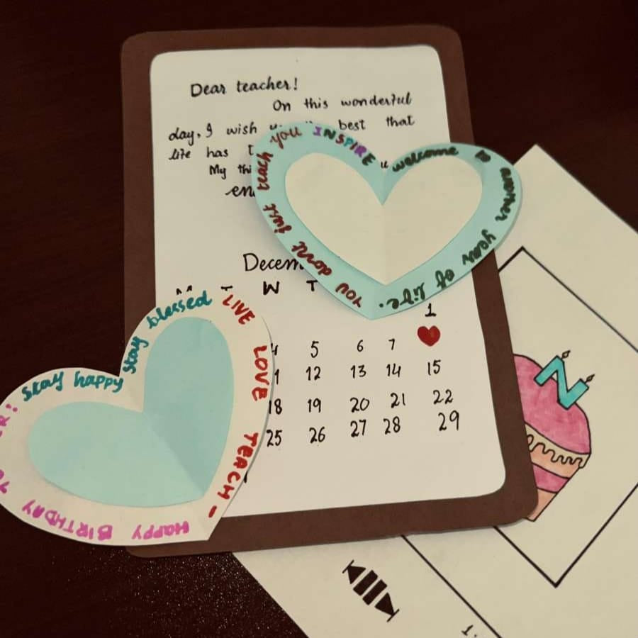 "Wrapped with Love" Custom Wish Card