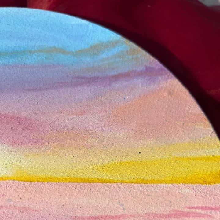 Sunset Tide | Original Hand-Painted Seascape