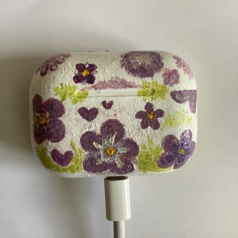 Custom Hand-Painted EarPods Case Art Service
