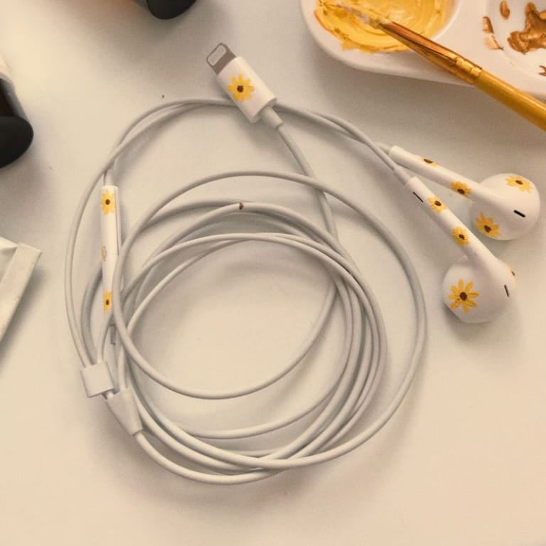 Custom Hand-Painted EarPods Case Art Service